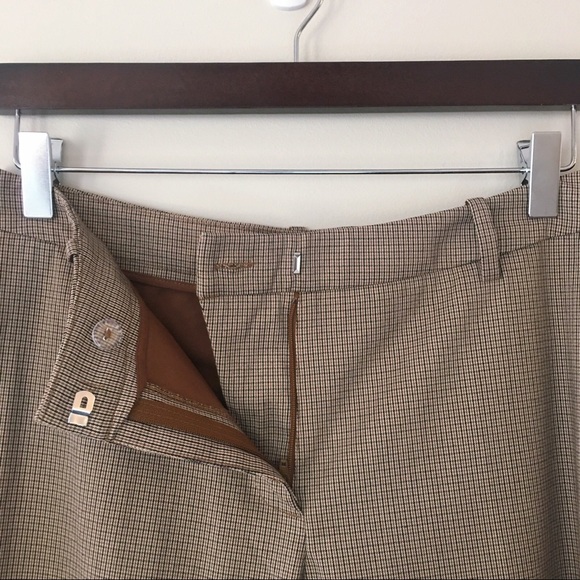 H&M Brown Professor Houndstooth Check Pantsuit - Picture 13 of 16